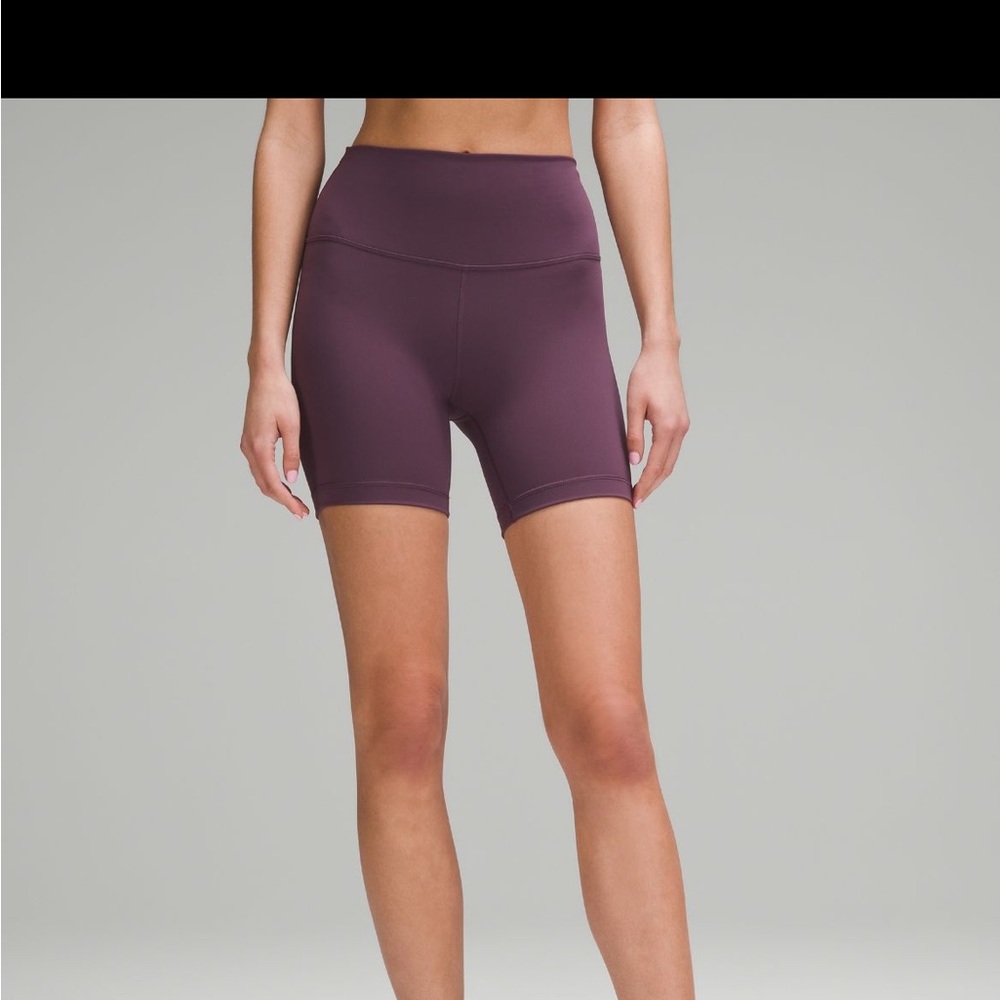 Lululemon Wunder Under High Rise Shorts 6”